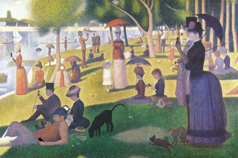 Una domenica pomeriggio all'isola della Grande Jatte di Seurat